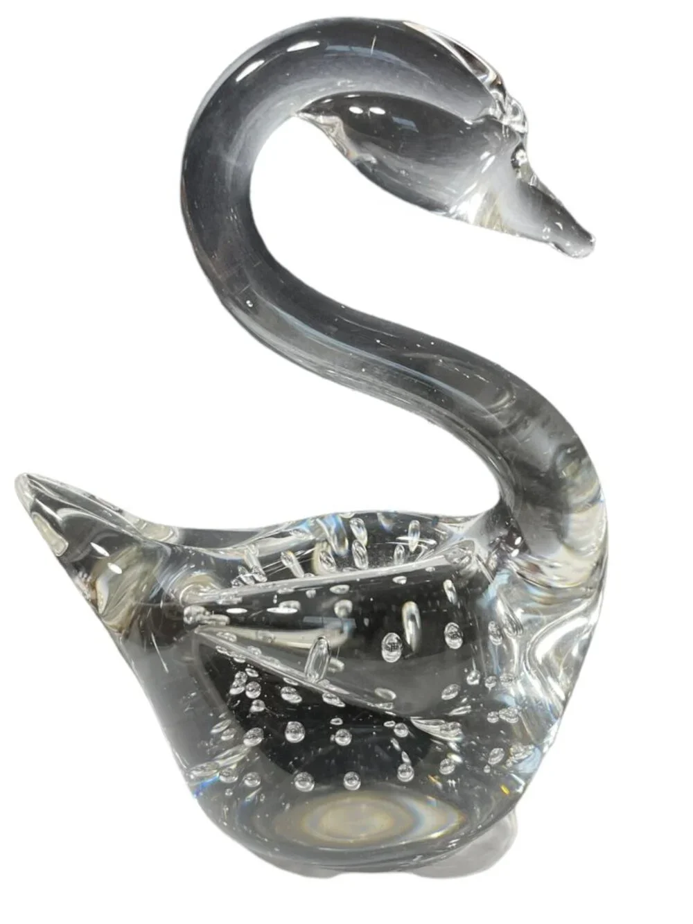 Crystal Swan Figurine 3.5